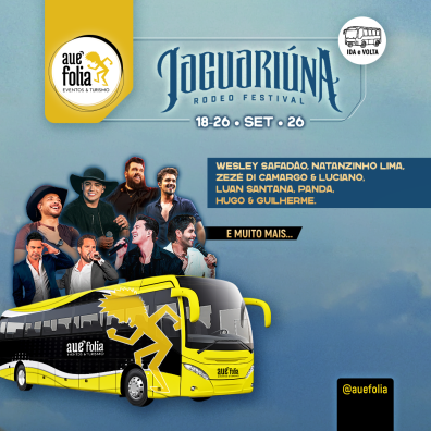 Jaguariuna Rodeo Festival 2026 - 25 de setembro